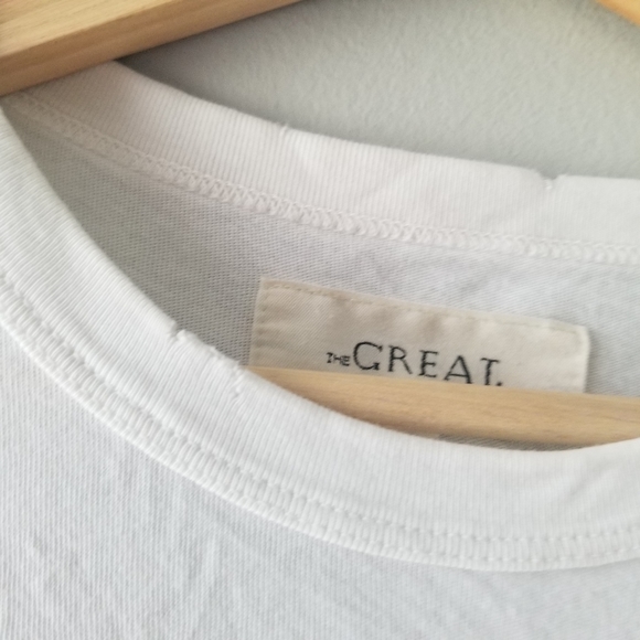 The Great The Ruffle Tee White size 1 - Picture 10 of 14
